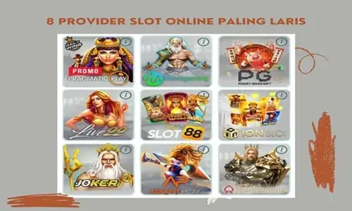 8 Provider Slot Online Paling Laris